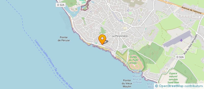 localisation de l'entreprise BHG CONSEIL à LES SABLES D'OLONNE