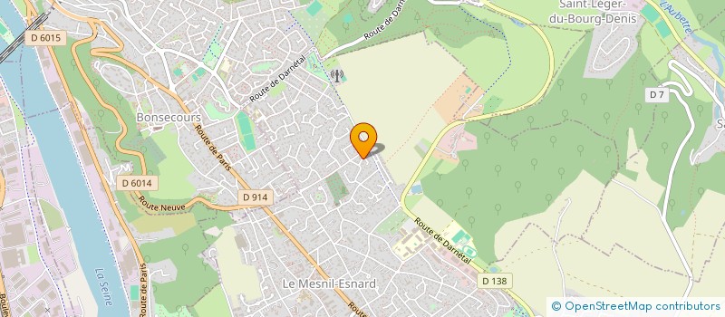 localisation de l'entreprise BHGE  LE MESNIL-ESNARD