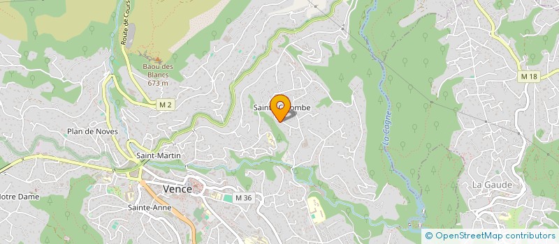 localisation de l'entreprise BHINDI  VENCE