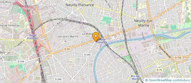 localisation de l'entreprise BHIR à LE PERREUX-SUR-MARNE