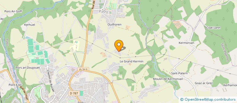 localisation de l'entreprise BHJ INVEST  PABU