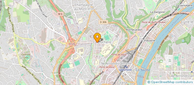 localisation de l'entreprise BHK  LYON