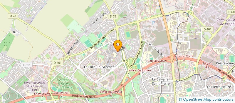 localisation de l'entreprise BHK BAT à CLICHY-SOUS-BOIS
