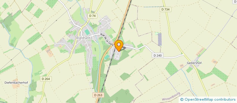 localisation de l'entreprise BHK MULTISERVICES  RIEDSELTZ