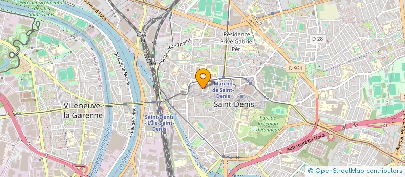 localisation de l'entreprise BHKM à SAINT-DENIS