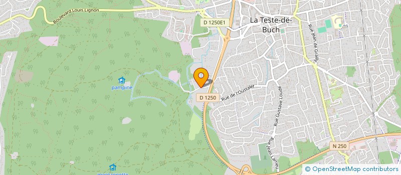 localisation de l'entreprise BHL à LA TESTE-DE-BUCH