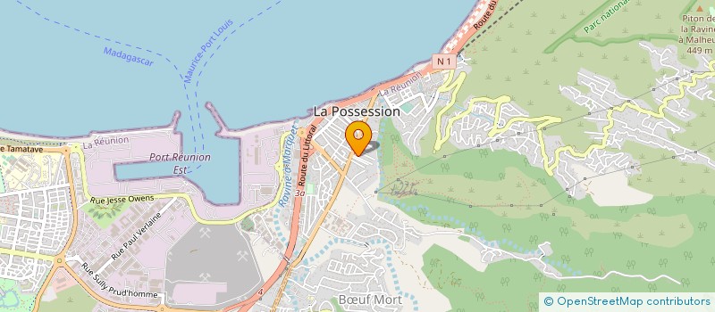 localisation de l'entreprise BHL PROPHYLAXIE  LA POSSESSION