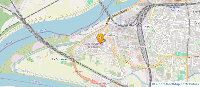 localisation de l'entreprise BHM ENERGIE à AVIGNON