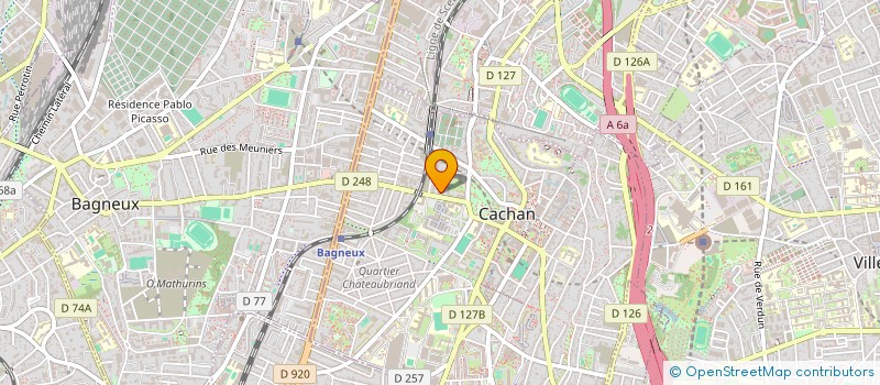 localisation de l'entreprise BHM FLY  CACHAN