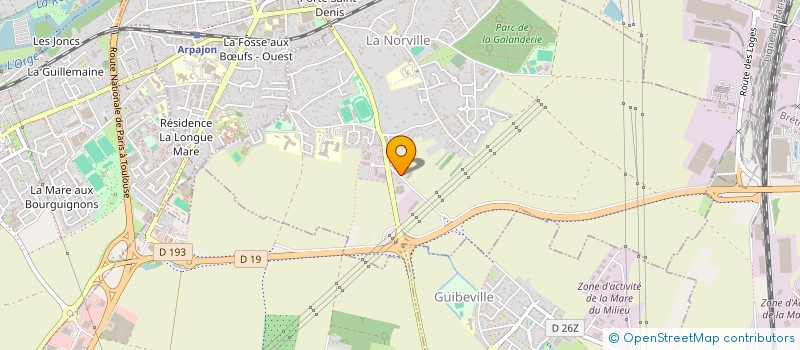 localisation de l'entreprise BHM LASER  LA NORVILLE