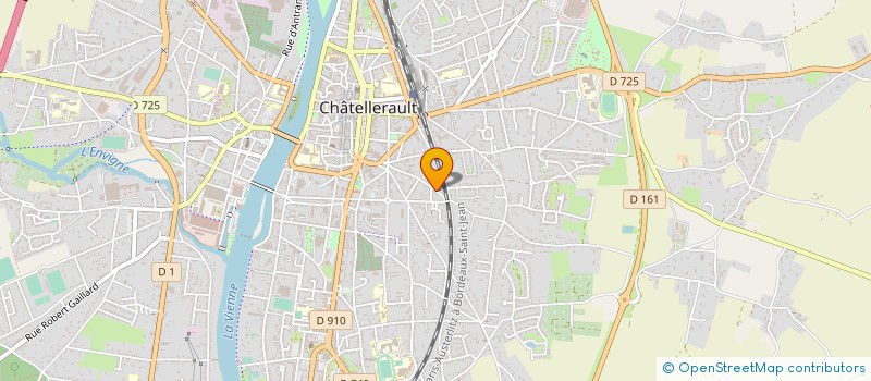 localisation de l'entreprise BHM PATRIMOINE  CHATELLERAULT