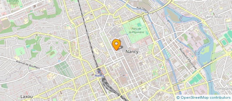 localisation de l'entreprise BHM2  NANCY