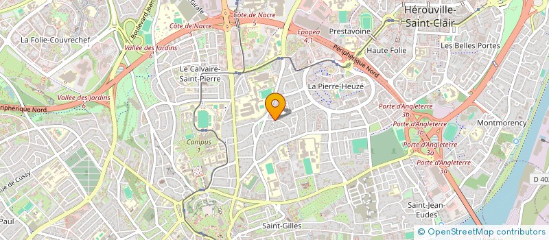 localisation de l'entreprise BHMC à CAEN