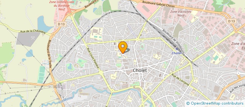 localisation de l'entreprise BHN à CHOLET