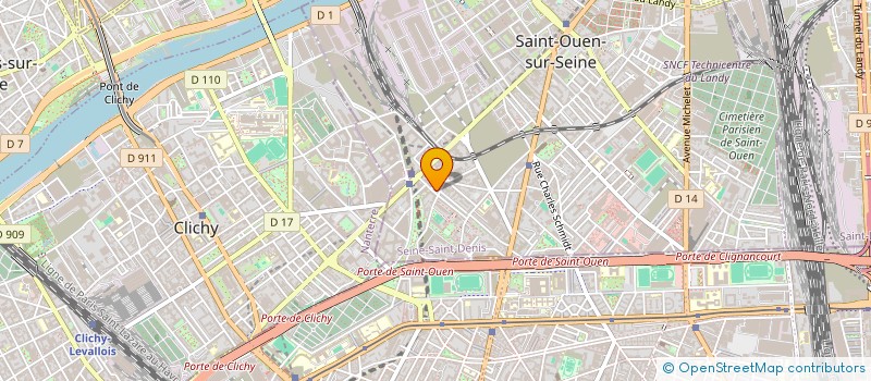 localisation de l'entreprise BHN IMMO à SAINT-OUEN-SUR-SEINE