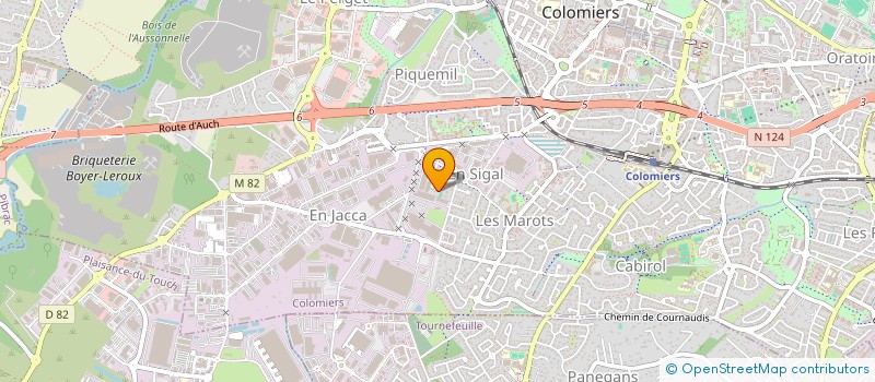 localisation de l'entreprise BHOME COSMETICS à COLOMIERS