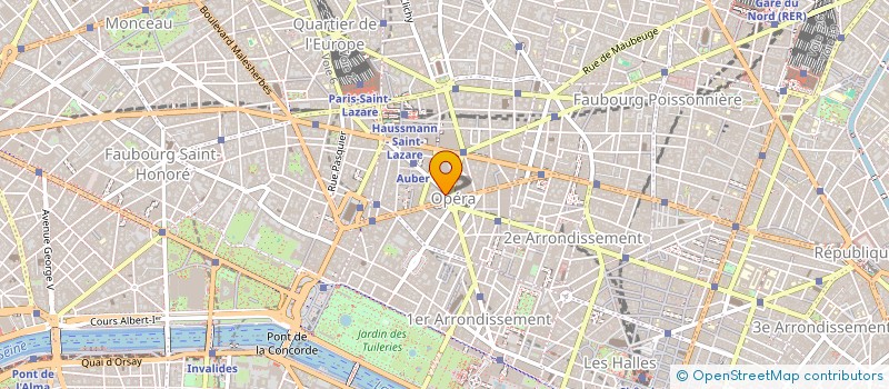 localisation de l'entreprise BHR SERVICES (FRANCE) SAS  PARIS