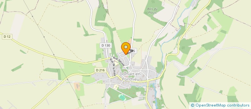 localisation de l'entreprise BHRB  DOMART-EN-PONTHIEU