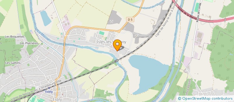 localisation de l'entreprise BHS  ISLES-LES-VILLENOY