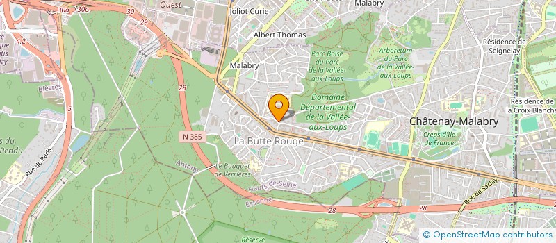 localisation de l'entreprise BHS PERMIS à CHATENAY-MALABRY