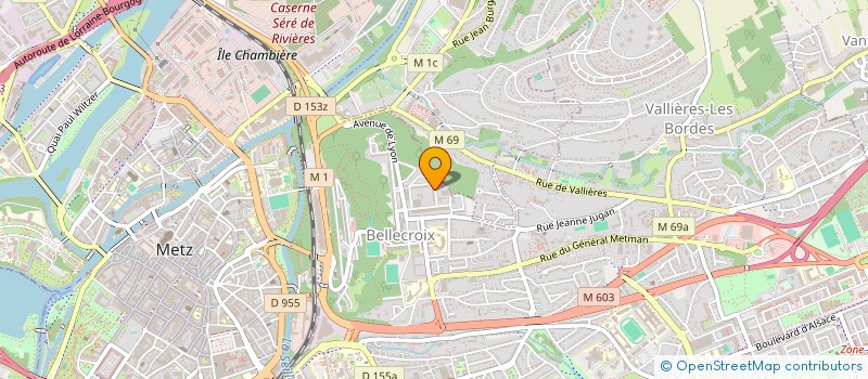 localisation de l'entreprise BHT NETTOYAGE  METZ