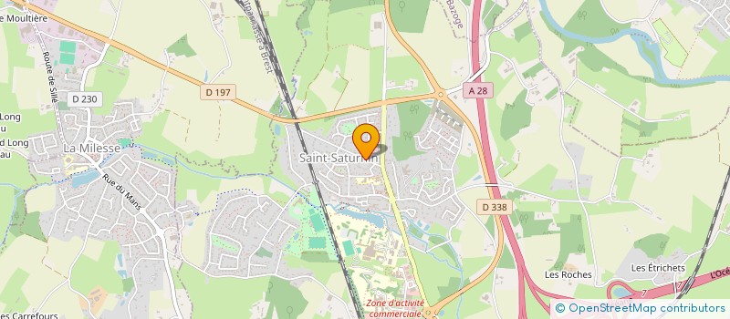 localisation de l'entreprise BHT SPORTS  TRANGE