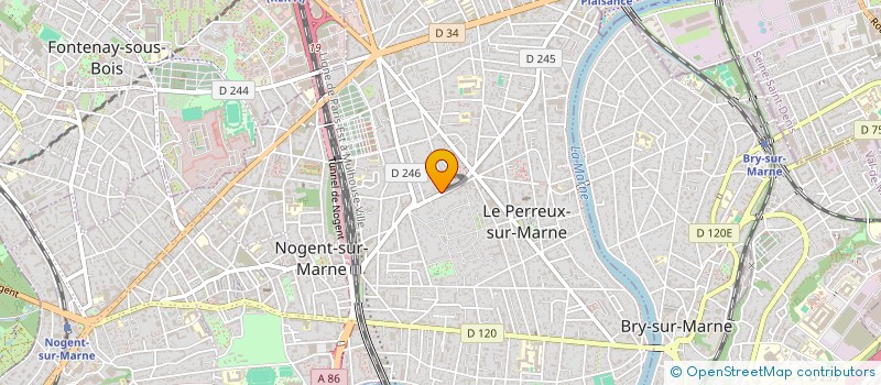 localisation de l'entreprise BHU CONSULTING  LE PERREUX-SUR-MARNE