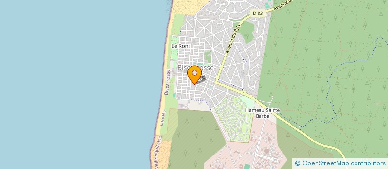 localisation de l'entreprise BHUVANA  BISCARROSSE