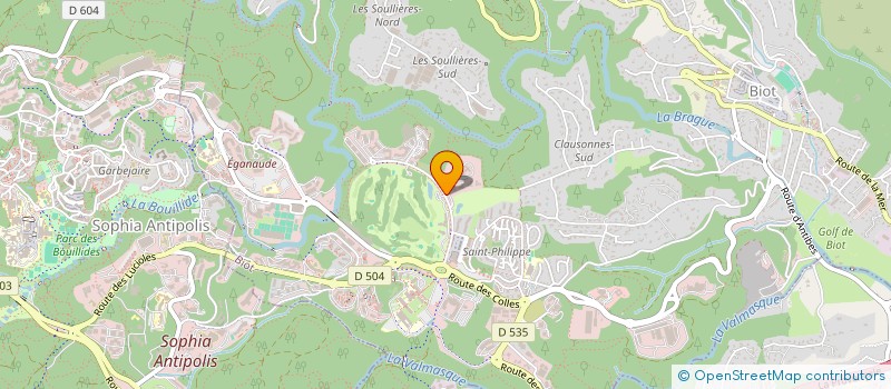 localisation de l'entreprise BHW  BIOT