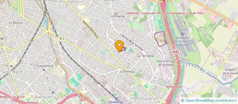 localisation de l'entreprise BHYM CONSULTING  TOULOUSE