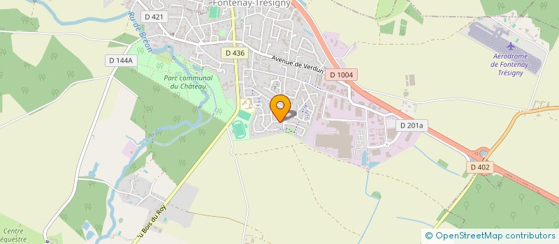 localisation de l'entreprise BHZ  FONTENAY-TRESIGNY