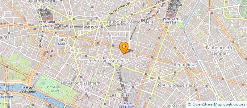 localisation de l'entreprise BI.  PARIS