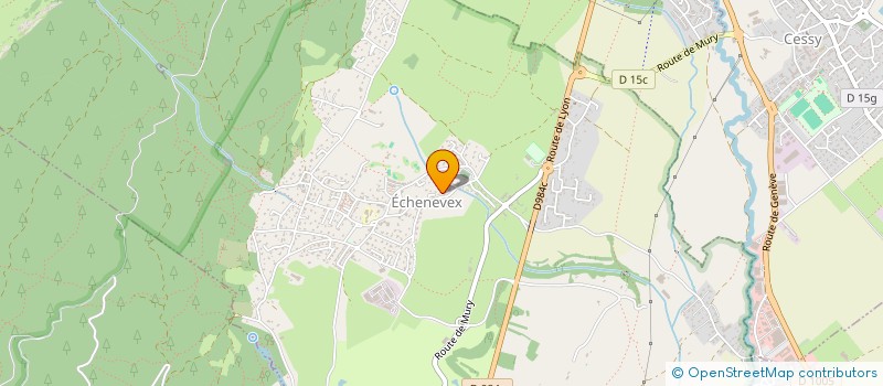 localisation de l'entreprise BI-AF  ECHENEVEX