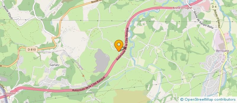 localisation de l'entreprise BI ANAIAK  URRUGNE