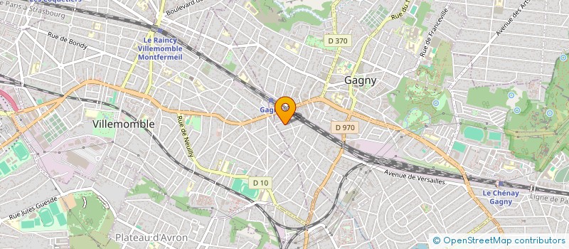 localisation de l'entreprise BI AUTO à GAGNY
