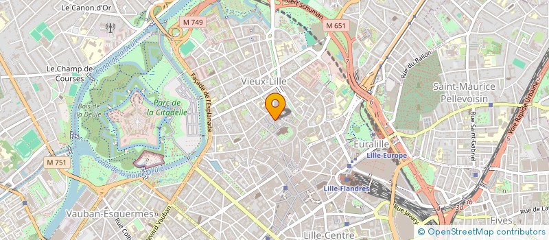 localisation de l'entreprise BI BOP à LILLE