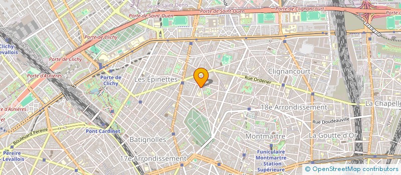 localisation de l'entreprise BI-CERAM à PARIS