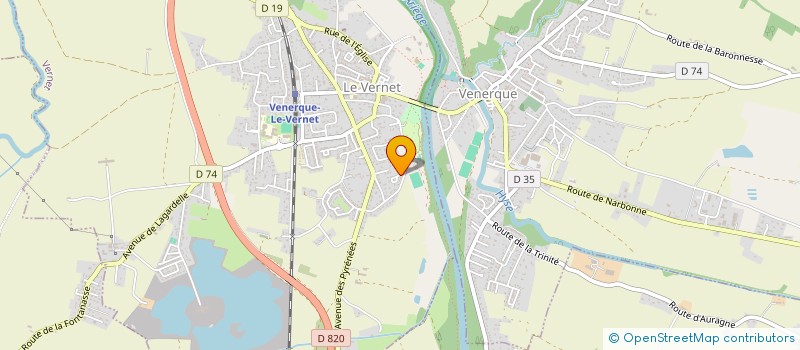 localisation de l'entreprise BI DESIGN  VERNET