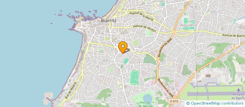 localisation de l'entreprise BI-ENA à BIARRITZ