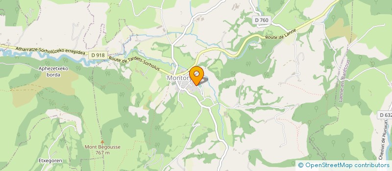 localisation de l'entreprise BI-ESKUALDUNAK à TARDETS-SORHOLUS