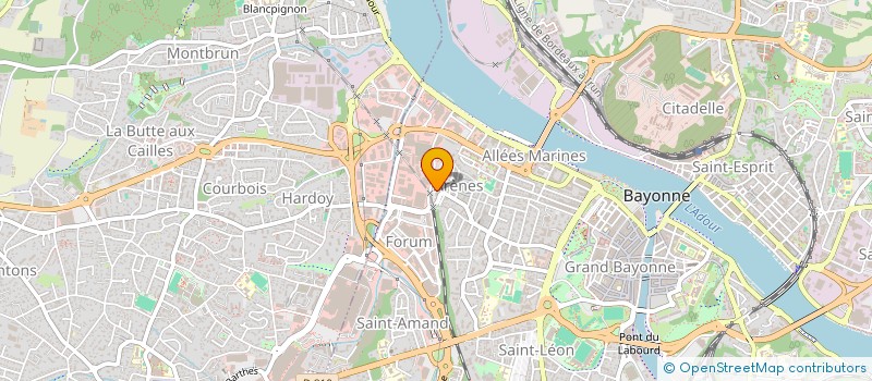 localisation de l'entreprise BI ETXE à BAYONNE