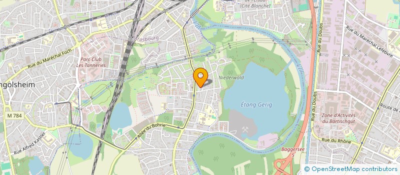 localisation de l'entreprise BI-EXPERTISES SAS  OSTWALD