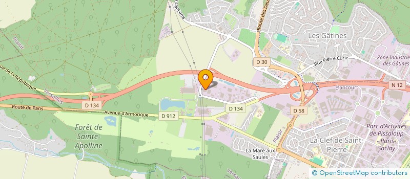 localisation de l'entreprise BI-HO à PLAISIR