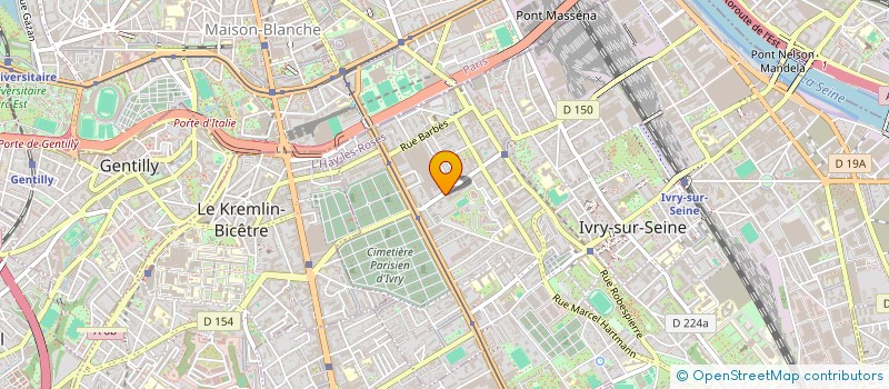 localisation de l'entreprise BI-LO SECURITE PRIVEE à IVRY-SUR-SEINE