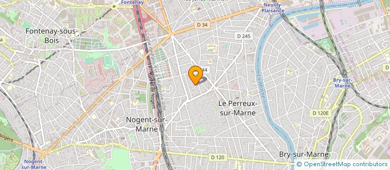 localisation de l'entreprise BI-METAL SERVICE à LE PERREUX-SUR-MARNE