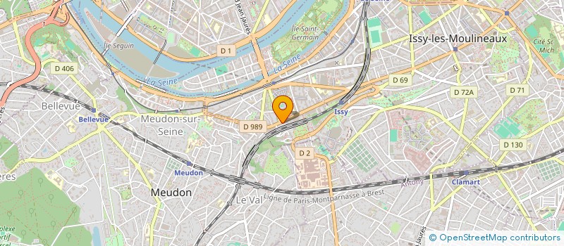 localisation de l'entreprise BI PLAN  ISSY-LES-MOULINEAUX