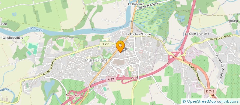 localisation de l'entreprise BI-PLAN à LES PONTS-DE-CE