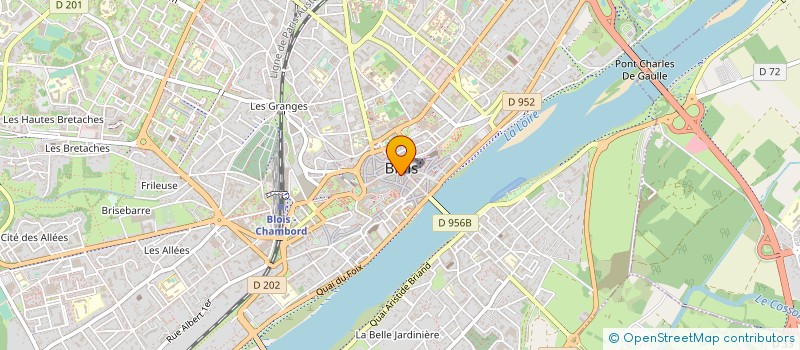 localisation de l'entreprise BI SA CA à BLOIS