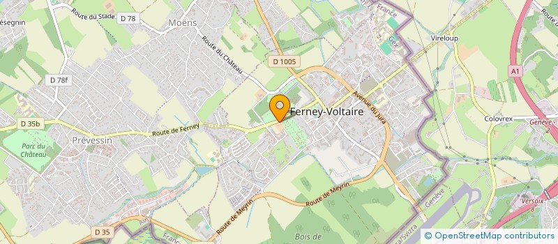 localisation de l'entreprise BI SANS FIN à FERNEY-VOLTAIRE