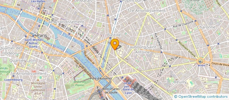 localisation de l'entreprise BI SECURITE PRIVEE  PARIS